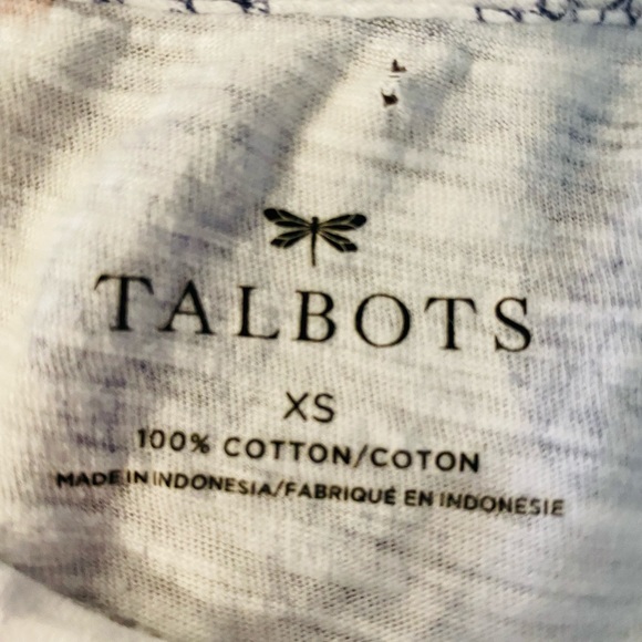 Talbots Sequin Pineapple 🍍 Short Sleeve T-Shirt - Picture 4 of 8